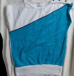 Super Cool Vintage Terry Cloth Top